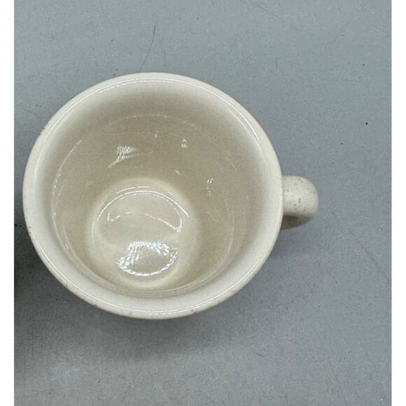 Homer Laughlin Western-cowboy Themed Ceramic Mugs Set 2 handle 4.25x3.25" READ - Picture 7 of 7